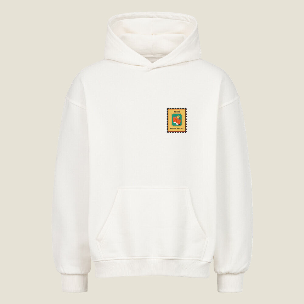 Mosqero Stamp Collection Hoodie Oversized