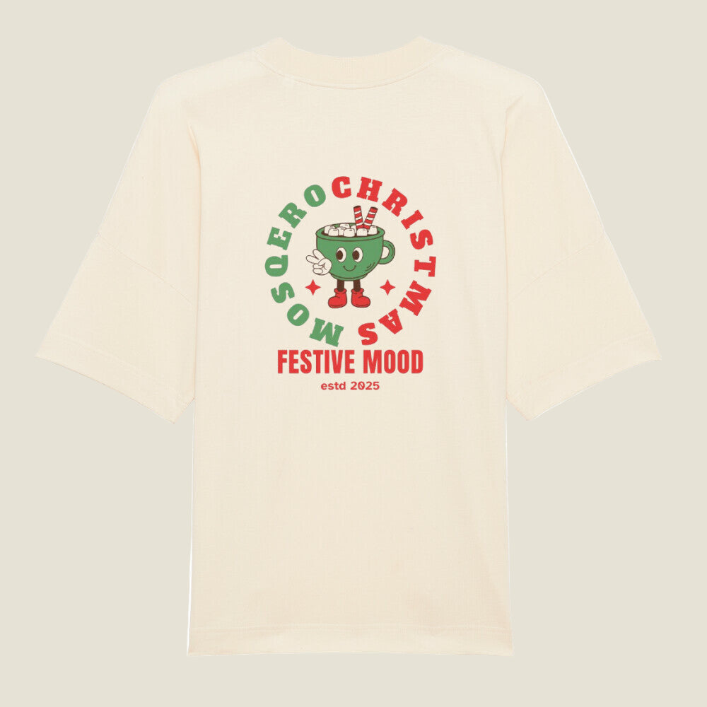 Mosqero Christmas Festive Mood Oversized Shirt