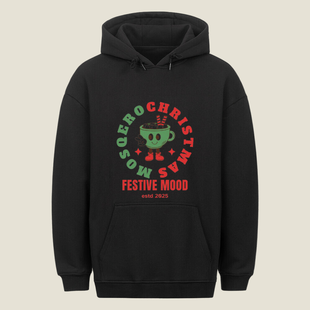 Mosqero Christmas Festive Mood Oversized Hoodie
