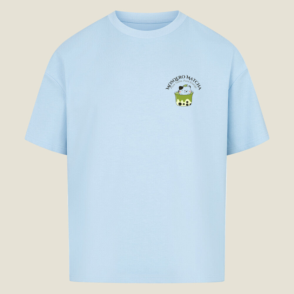 Mosqero Matcha Meow Oversized Shirt