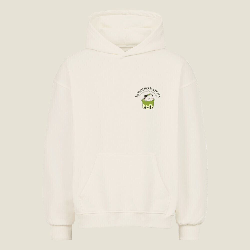 Mosqero Matcha Meow Oversized Hoodie