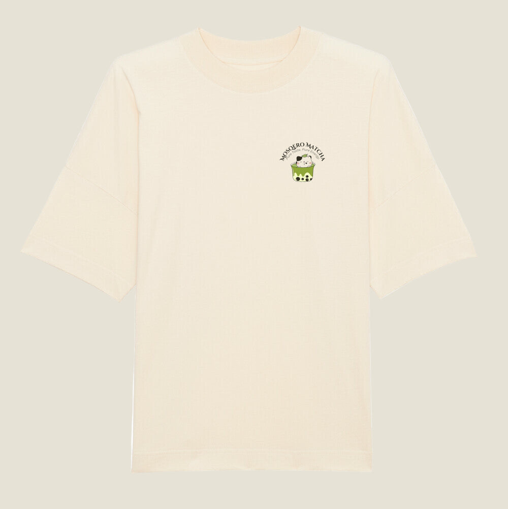 Mosqero Matcha Meow Oversized Shirt